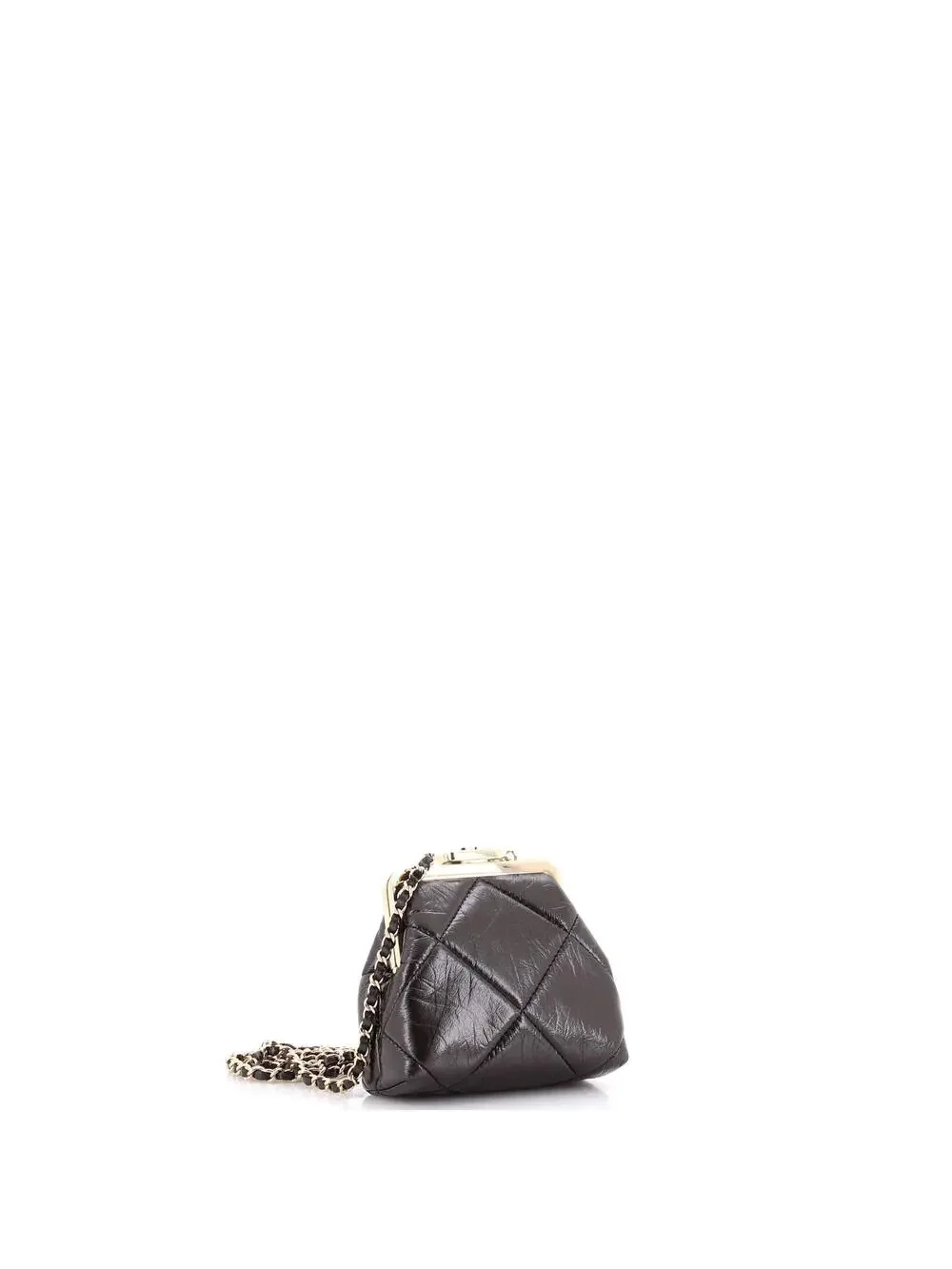 Chanel Cc Kisslock Frame Clutch With #230120C28B